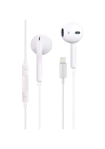 I7 Lighthing To Stereo Earphone Kablolu Kulaklık Beyaz Lenovo