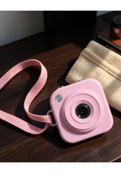 Mini Dijital Fotoğraf Makinesi Pembe 2,01 İnç Ekran Blm108-1 Belirtilmemiş