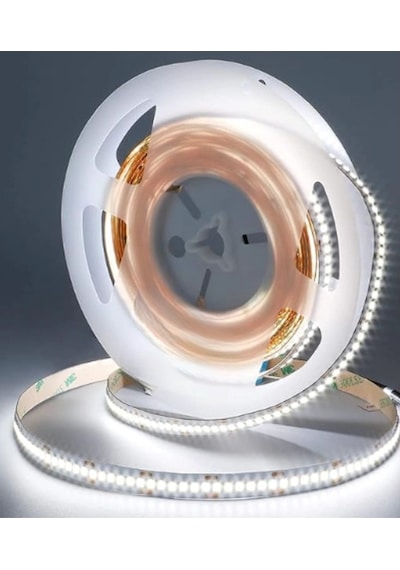 24 Volt 10mm 700 Ledli 6500 K Beyaz Işık İç Mekan Şerit Led 5 Metre