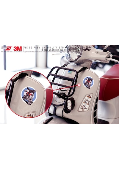 Vsp48 Scooter Suren Zombi Sticker