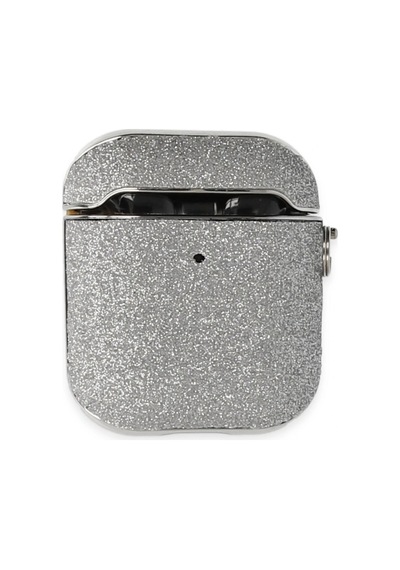 Newface - 503 - Apple AirPods Uyumlu 2 2.nesil Spell Simli Kılıf - Kmrsfres - - Gümüş