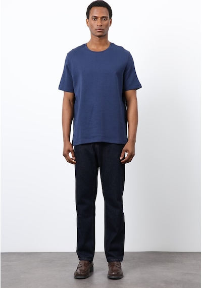 Antioch Regular Fit Basic Erkek T-shirt Lacivert