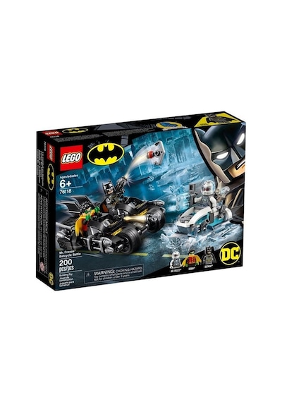 LEGO® Super Heroes 76118 Mr. Freeze Batcycle Battle 200 Parça