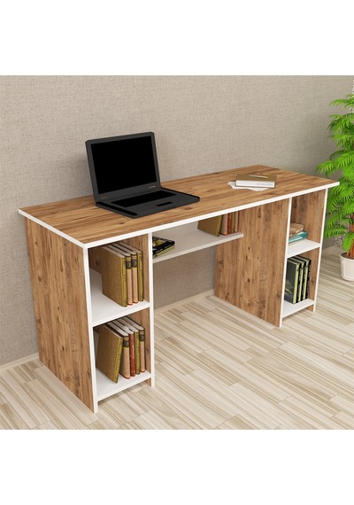 Kalenderdekor1 Kalender Dekor Avel-Twins 145 Cm Çalışma Masası Avt02