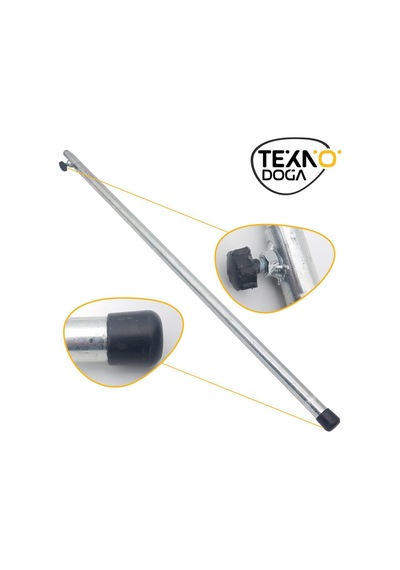 Tekno Doğa 40x60 Teleskopik Balık Avı Kepçesi Metal Vidalı Sap