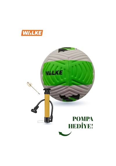 Walke 5 Numara Futbol Topu Pompa Hediyeli Yeşil