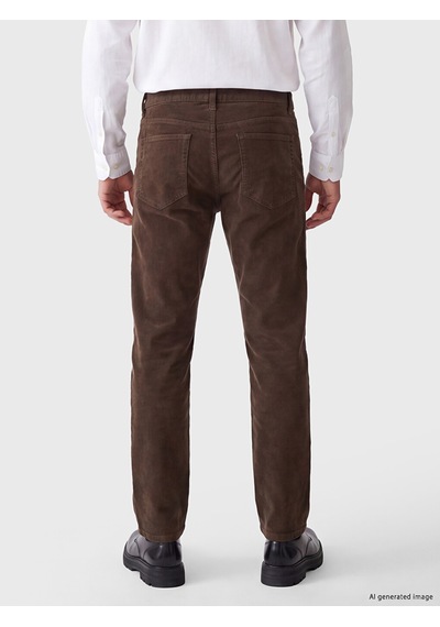Lcwaıkıkı Classic Kahverengi Regular Fit Kadife Erkek Chino Pantolon