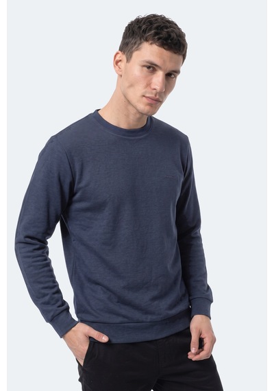 Slazenger Klahan I Erkek Lacivert Sweatshırt