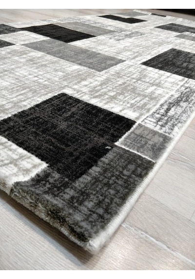 Tuğra Milano 1451 Siyah Halı Yolluk 100X200 Cm