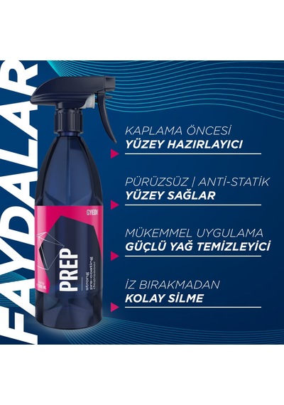 Gyeon Q²m Prep Seramik Ppf Folyo Kaplama Öncesi Yüzey Hazırlayıcı