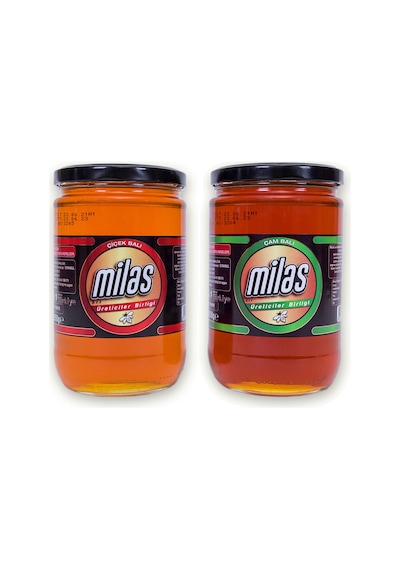Milas Üreticiler Birliği Çam Balı 850 G + Çiçek Balı 850 G