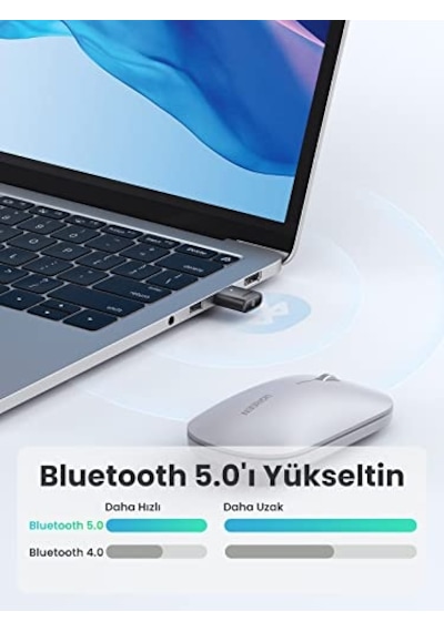Bluetooth 5.0 Adaptör Pc Için Usb Bluetooth Dongle Ile Uyumlu Windows 11 10 8.1 7 Ps5 Ps4 Pro X Box One S Denetleyici