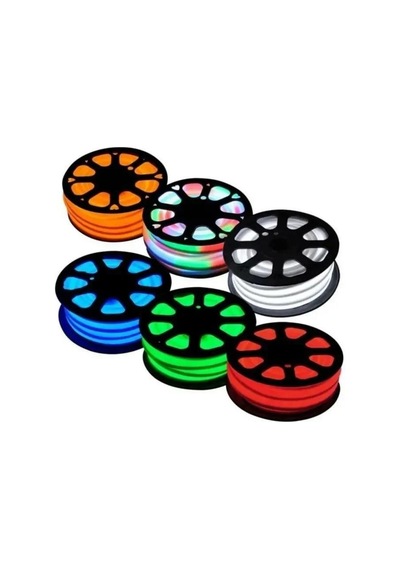 6x12mm Limon Sarısı Neon Led 50m Makara 2.5 Cm'de Kesilebilir. 37740057