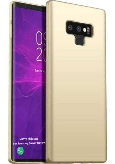 Samsung Uyumlu Galaxy Note 9 Arka Kapak Silikon Kılıf