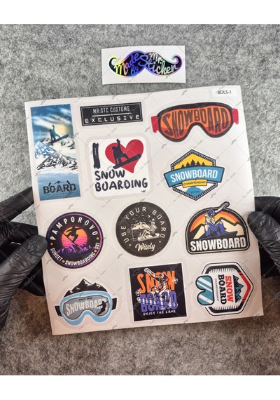 Bdls1 Küçük Boy 10lu Sticker Seti