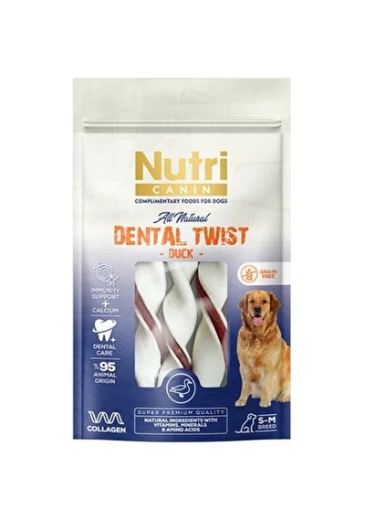 Nutri Canin Ördek Etli Dental Kemik 80 Gr