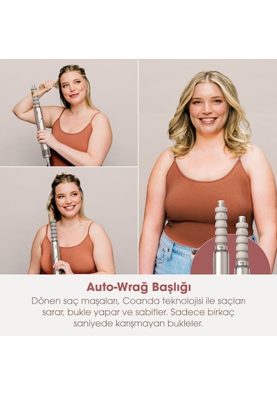 Shark FlexStyle 5-in-1 HD446SLEU Saç Kurutma & Şekillendirme Sistemi - Stone