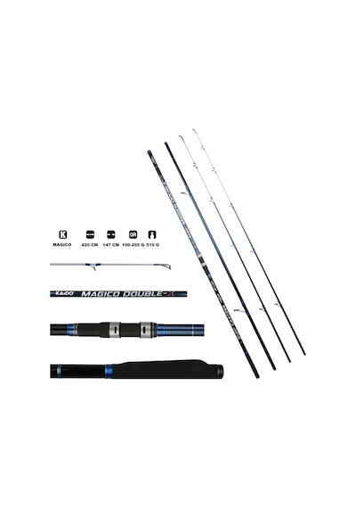 Magico Double-x Surf Kamışı 420 Cm 100-250gr 3pcs