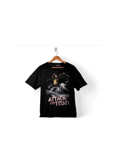 Spiderman Attack On Tıtan Titana Saldırı Manga Anime 2 Çocuk Tişört