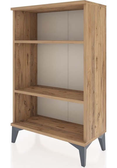 Arges Komodin 2 Raflı 60x30x96 Çam-çam Çam