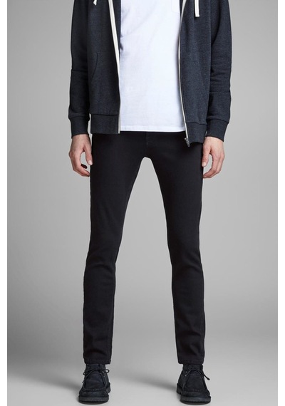 Jack & Jones Erkek Slim Fit Siyah Kot Pantolon - 12152346