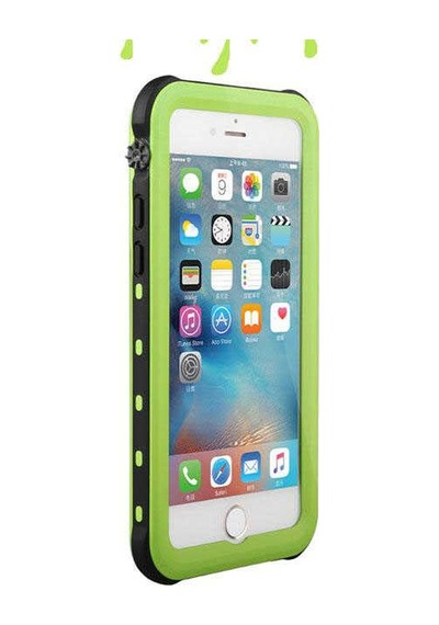Apple Uyumlu iPhone 7 Plus Kılıf 1-1 Su Geçirmez Kılıf Siyah