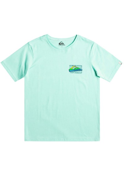 Quiksilver Quıksılver Retro Fade Ss Yth Gcz0 Erkek Çocuk Tişört Mint
