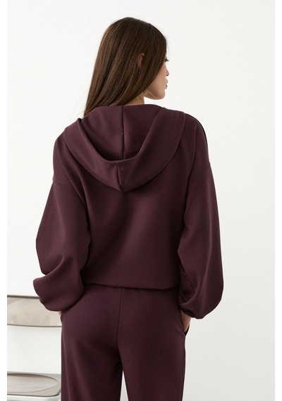 Grımelange Grimelange Comfy Kadın Yumuşak Ve Esnek Kumaşlı Çift Cepli Beli Lastikli Relaxed Fit Bordo Eşofman A Grımelange Grimelange Comfy Kadın Yumuşak Ve Esnek Kumaşlı Çift Cepli Beli Lastikli Relaxed Fit Bordo Eşofman A
