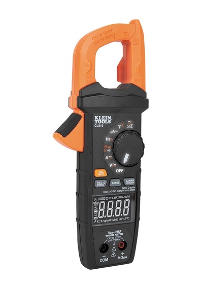 Klein Tools El Feneri, 600a Ac/dc Otomatik Değişen, Gerçek Rms, Ncvt, Ölçümler Akım, Loz, Sıcaklık