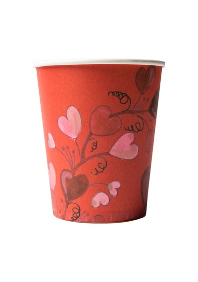 Love Kağıt Bardak 240 Ml 12'li Paket 12 Adet