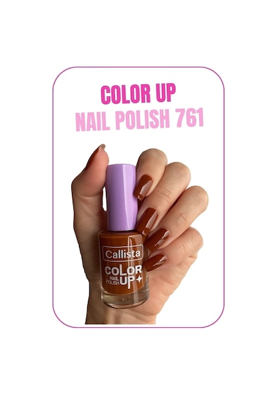 Callista Color Up Nail Polish Oje 761 Chocolate Syrup - Kahverengi