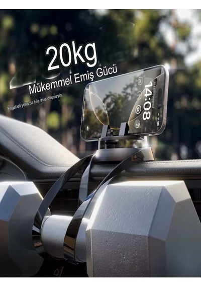 T0107 360 Dönen 3xkayma Önleyici Tutacak Torpido Üzeri Masa Üzer