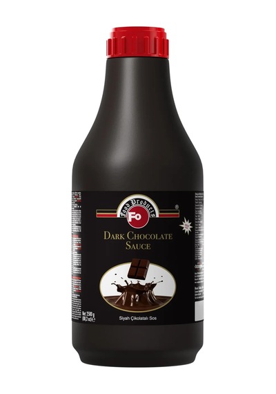 Fo Profesyonel Sauces Dark Siyah Çikolatalı Sos 2,5 Kg