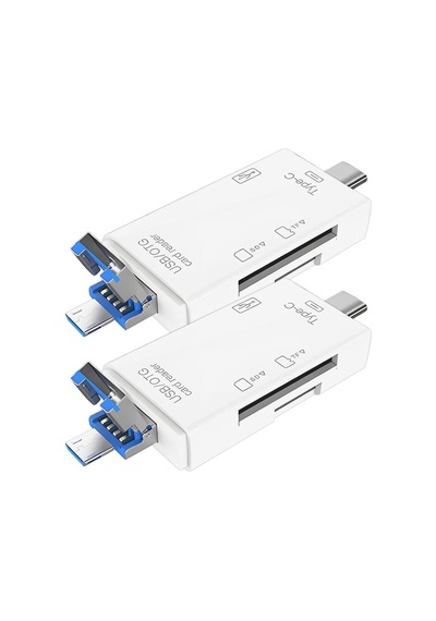 Bbox 6 In 1 Kart Okuyucu Adaptör, Usb-otg Hub Type-c Yd-40
