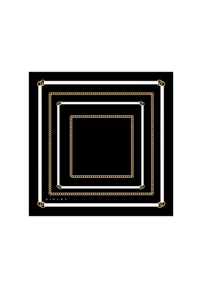 Sisley Flora Bandana/fular -2019-47 47 Siyah
