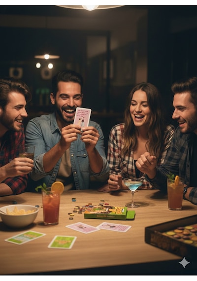 Booze Up Challenge Eğlenceli Görev Kartı Oyunu 50 Kart
