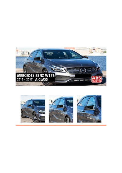 Mercedes W176 A Class 2012 - 2018 Yarasa Ayna Kapağı (pb - ithal)