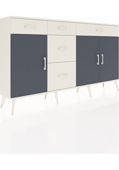 Arges Konsol 2 Raflı 5 Çekmeceli 3 Kapaklı 176x30x99 Aytaşı-antrasit/aytaşı Antrasıt/aytası - Aytası Arges Konsol 2 Raflı 5 Çekmeceli 3 Kapaklı 176x30x99 Aytaşı-antrasit/aytaşı Antrasıt/aytası - Aytası
