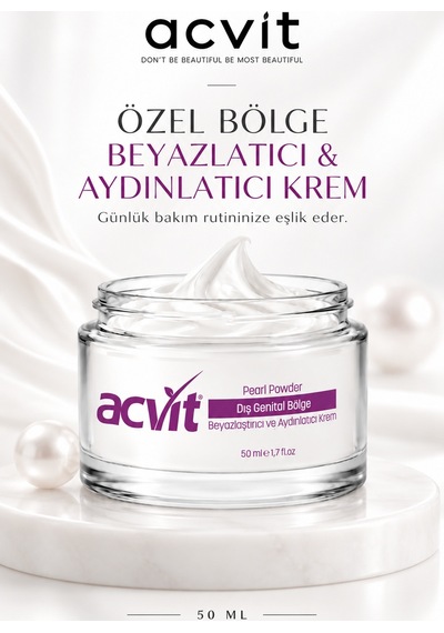Acvit Özel Bölge Beyazlaştırıcı Ve Aydınlatıcı Krem 50 ML