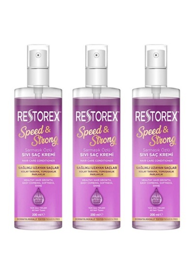 Restorex Sarmaşık Özlü Sıvı Saç Kremi 3 X 200 Ml