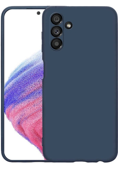 Kilifone - Samsung Uyumlu Galaxy A04s - Kılıf İçi Kadife Koruyucu Mara Lansman Kapak - Lacivert
