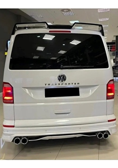 Vw Transporter T6 Abt Spoyler 2015+ Parlak Siyah