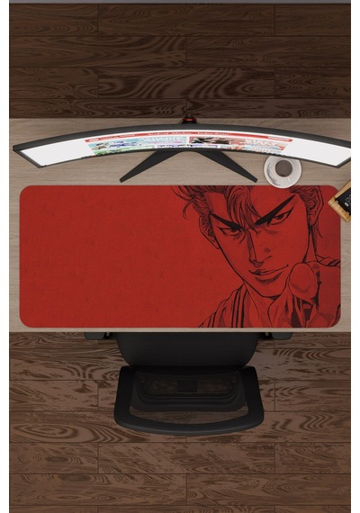 Slam Dunk Anime V3 - 90x40 Xxl Gaming Kauçuk Kaymaz Taban Mouse Pad Fare Altlığı