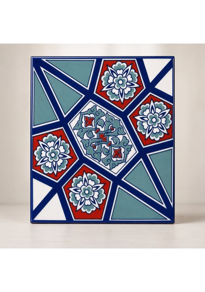 Armada Çini 20x20 Cm Ac 3 Geometrik Desen Çini Karo