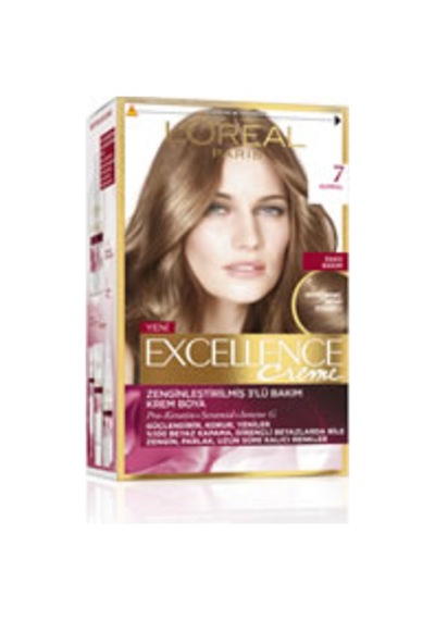 L'oreal Excellence Creme Saç Boyası 7 Kumral - 3 Adet Tarı