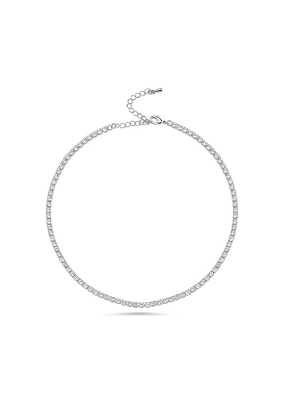 3mm Beyaz Su Yolu Choker