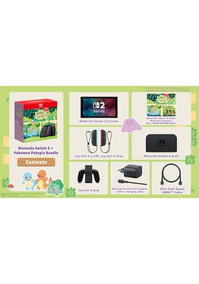 Nintendo Switch 2 Oyun Konsolu + Pokopia (Distribütör Garantili)