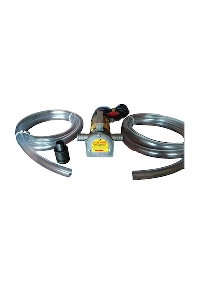 24 Volt 1'' Sıvı Aktarma Pompası Su,süt,yağ,mazot &hortumlu