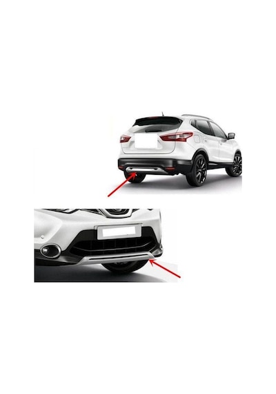 Nissan Qashqai 2014 2017 Ön Arka Difüzör