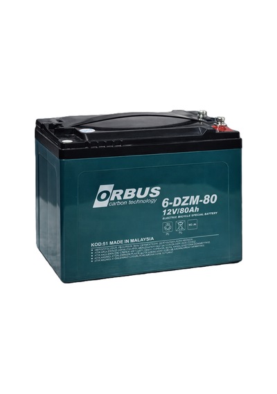 Orbus 12 V 80 Ah Amper Elektrikli Bisiklet Aküsü